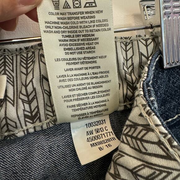 Ariat Women's Straight Leg Jeans - Dark Blue - Picture 6 of 14